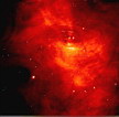 Foto de un Púlsar en la Nebulosa del Cangrejo