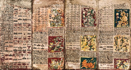 Documentos de la cultura maya