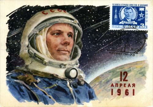 Sello ruso de Yuri Gagarin