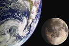 Fotos de laTierra y la Luna