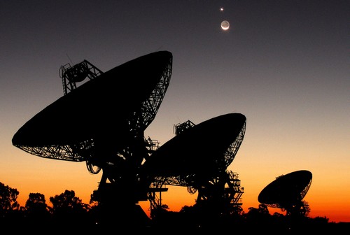 Radiotelescopios del proyecto SETI