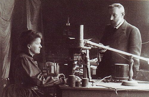Pierre y Marie Curie