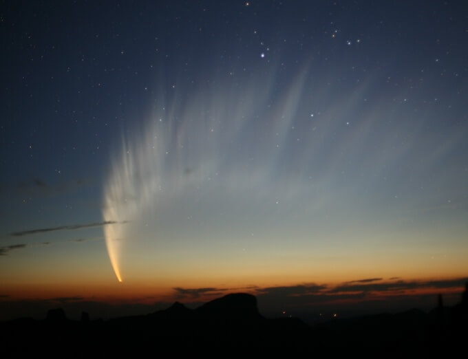 El cometa McNaught
