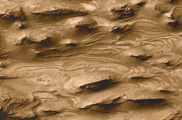 Estratos de Marte