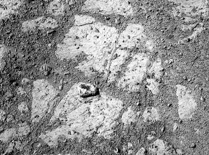 Roca de Marte en enero de 2014