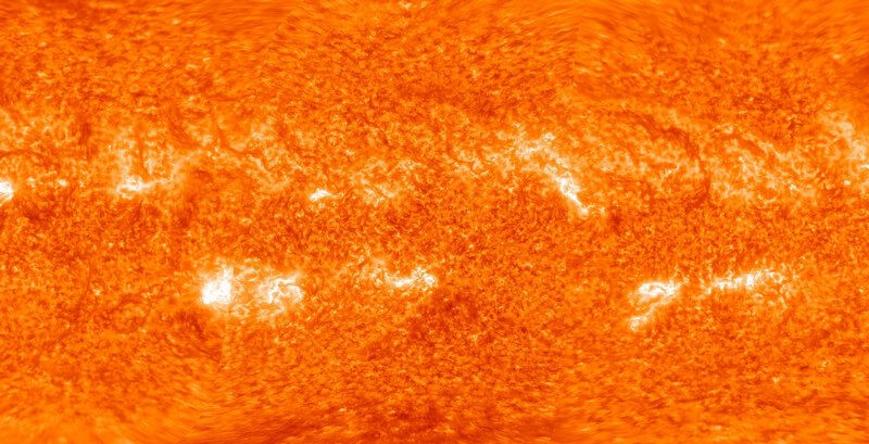 Imagen de la superficie del Sol