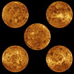 Cinco fotos de Venus