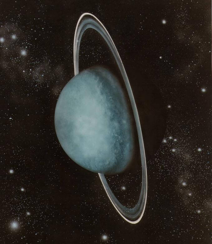 Imagen del planeta Urano