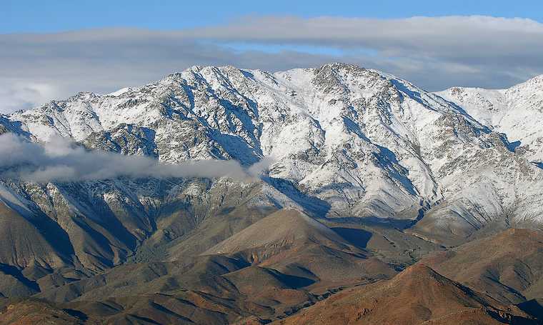 Cordillera de los Andes en Chile