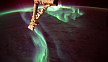 Aurora austral desde la ISS