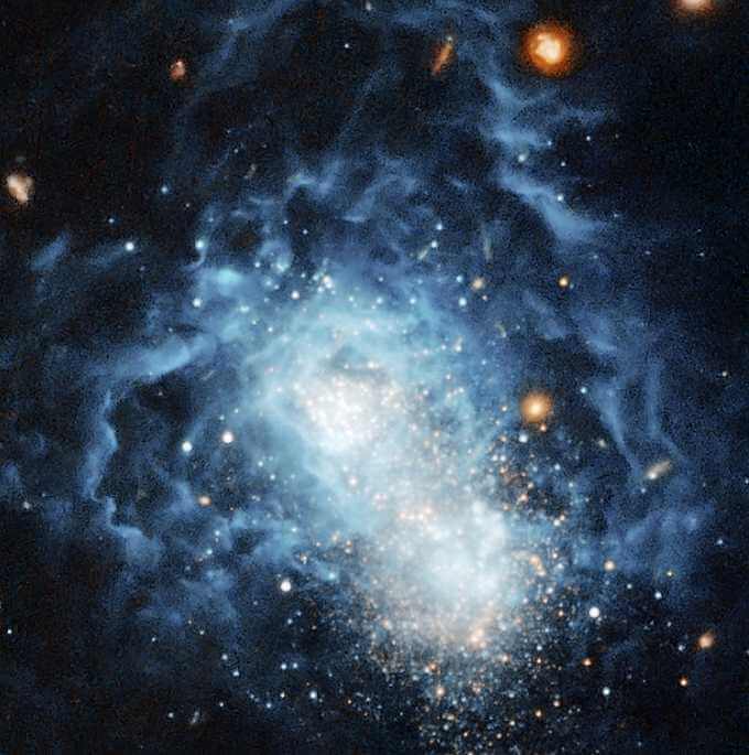 La galaxia IZw18