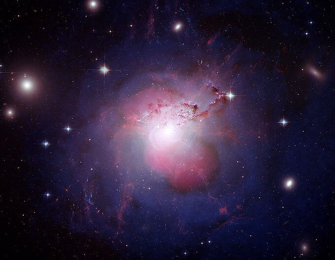 La galaxia NGC 6240
