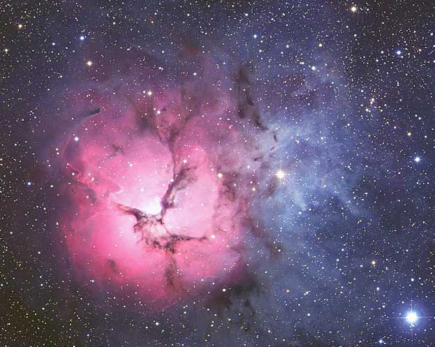 La nebulosa Trífida