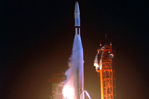 Lanzamiento de la Mariner 1 en 1962