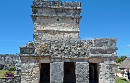 Templo maya, en México