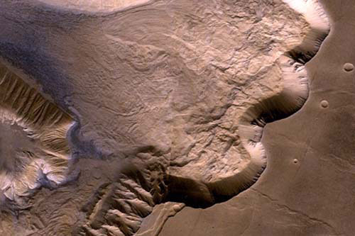 Imagen del suelo marciano tomada desde la nave Viking