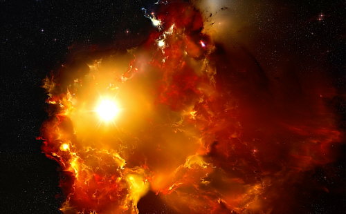 Explosión de supernova